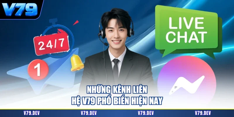 Những kênh liên hệ V79 phổ biến hiện nay