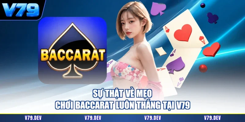 Sự thật về mẹo chơi Baccarat luôn thắng tại V79
